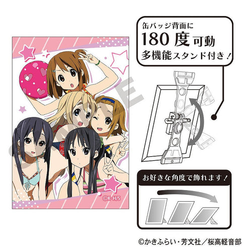 『けいおん!』アート缶バッジ 集合