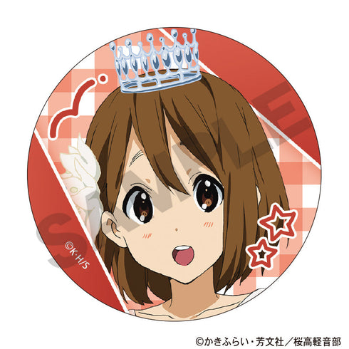 『けいおん!』丸型缶マグネット 平沢唯