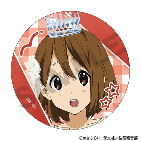 『けいおん!』丸型缶マグネット 平沢唯