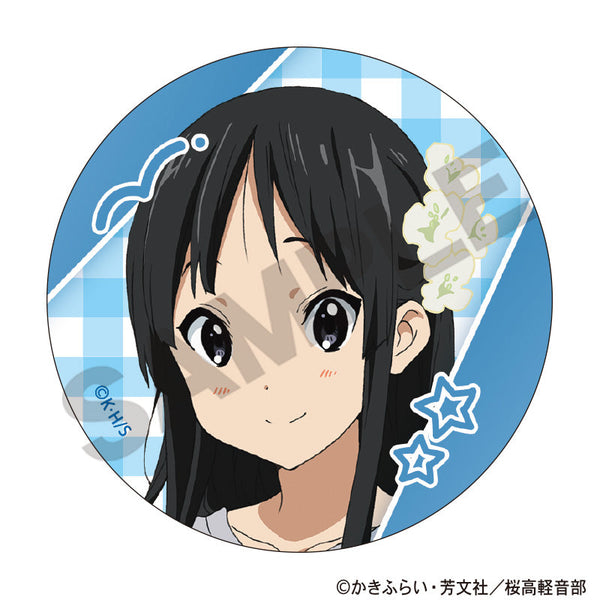 『けいおん!』丸型缶マグネット 秋山澪
