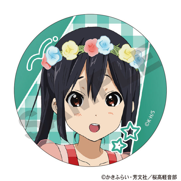 『けいおん!』丸型缶マグネット 中野梓