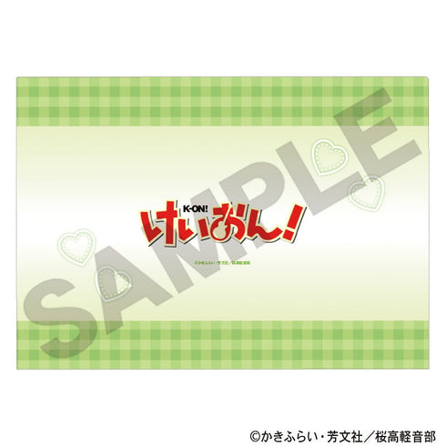 『けいおん!』シングルクリアファイル プレゼント