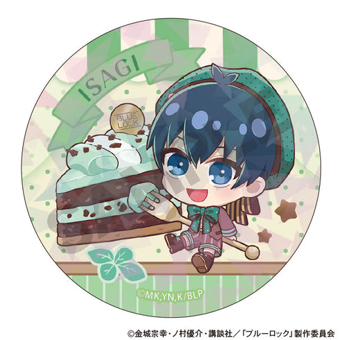 『ブルーロック』トレーディングホログラム缶バッジ きゃらペコチョコミント【BOX】