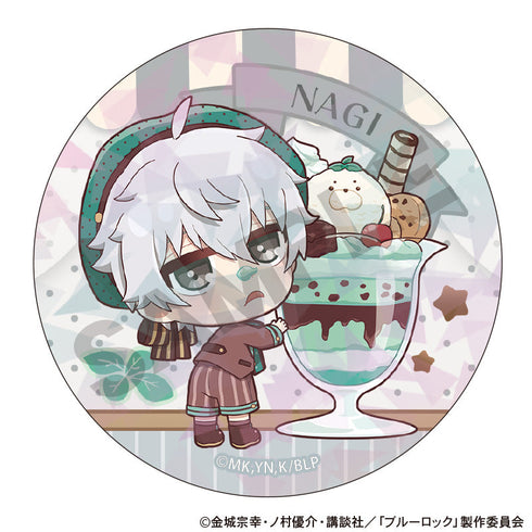『ブルーロック』トレーディングホログラム缶バッジ きゃらペコチョコミント【BOX】