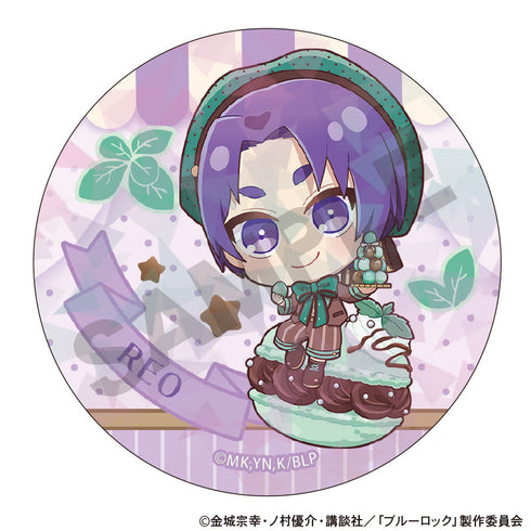 『ブルーロック』トレーディングホログラム缶バッジ きゃらペコチョコミント【BOX】