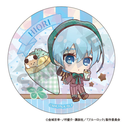 『ブルーロック』トレーディングホログラム缶バッジ きゃらペコチョコミント【BOX】