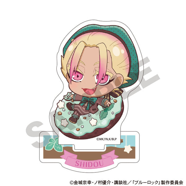 『ブルーロック』アクリルスタンド 士道龍聖 きゃらペコチョコミント