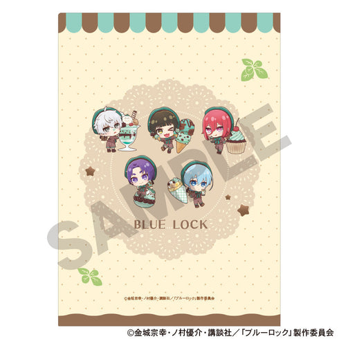 『ブルーロック』シングルクリアファイル イエロー きゃらペコチョコミント