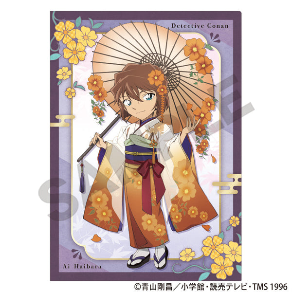 『名探偵コナン』シングルクリアファイル 灰原哀 秋の華和装
