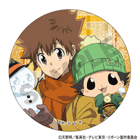 『家庭教師ヒットマンREBORN!』トレーディンググリッター缶バッジ 冬着物【BOX】