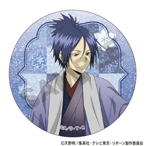 『家庭教師ヒットマンREBORN!』トレーディンググリッター缶バッジ 冬着物【BOX】