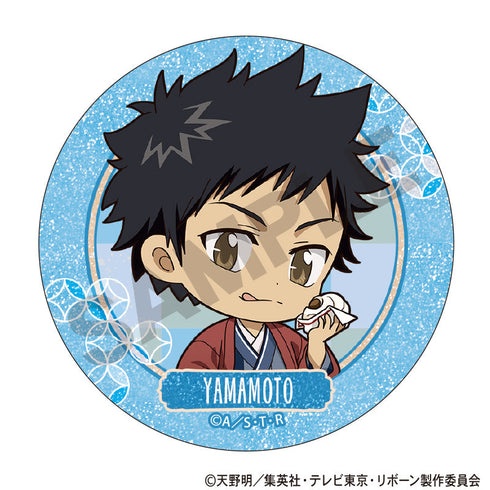 『家庭教師ヒットマンREBORN!』トレーディンググリッター缶バッジ 冬着物 ミニキャラ【BOX】