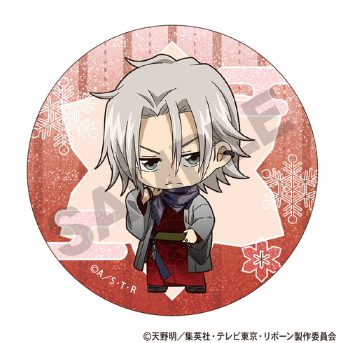 『家庭教師ヒットマンREBORN!』トレーディンググリッター缶バッジ 冬着物 ミニキャラ【BOX】