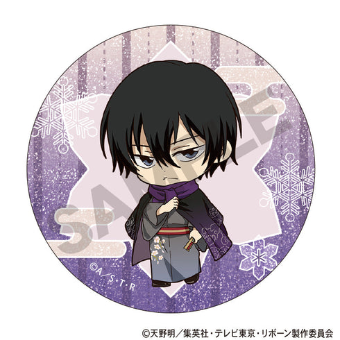 『家庭教師ヒットマンREBORN!』トレーディンググリッター缶バッジ 冬着物 ミニキャラ【BOX】