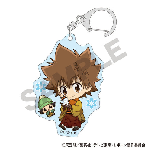 『家庭教師ヒットマンREBORN!』トレーディングアクリルキーホルダー 冬着物 ミニキャラ【BOX】