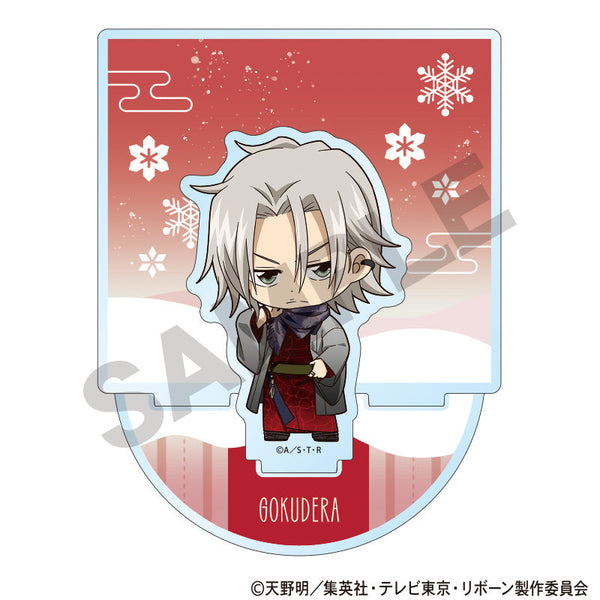 『家庭教師ヒットマンREBORN!』ジオラマアクリルスタンド 獄寺隼人 冬着物 ミニキャラ