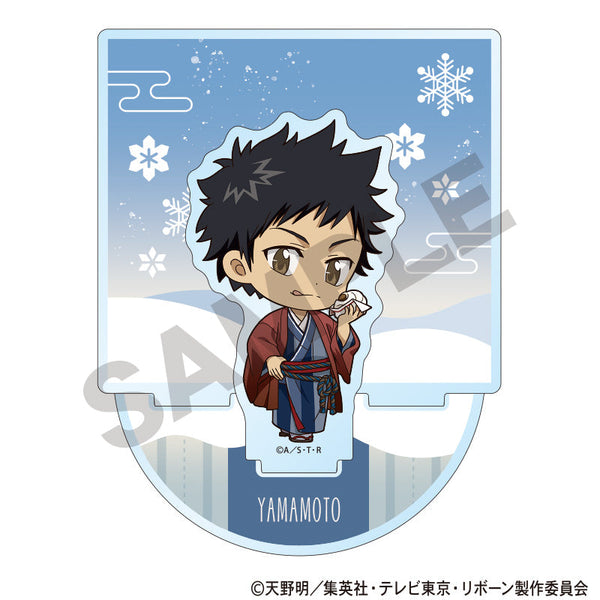 『家庭教師ヒットマンREBORN!』ジオラマアクリルスタンド 山本武 冬着物 ミニキャラ