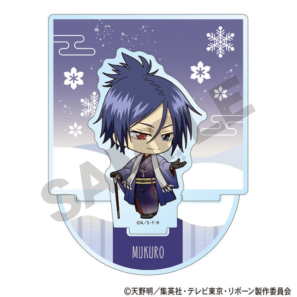 『家庭教師ヒットマンREBORN!』ジオラマアクリルスタンド 六道骸 冬着物 ミニキャラ