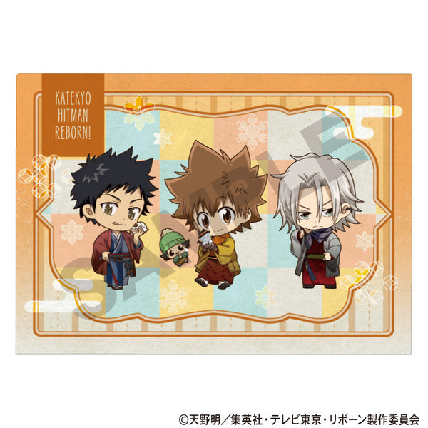 『家庭教師ヒットマンREBORN!』シングルクリアファイル オレンジ 冬着物