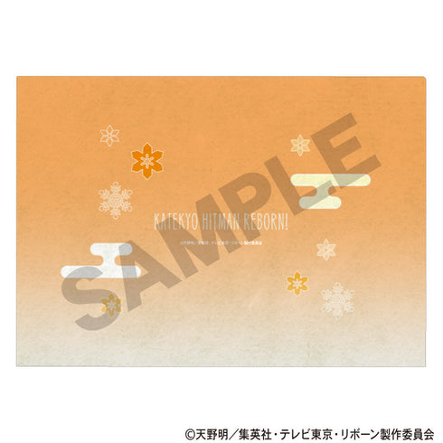 『家庭教師ヒットマンREBORN!』シングルクリアファイル オレンジ 冬着物