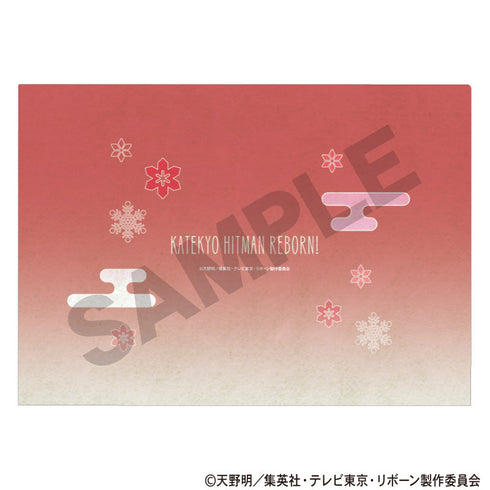 『家庭教師ヒットマンREBORN!』シングルクリアファイル レッド 冬着物