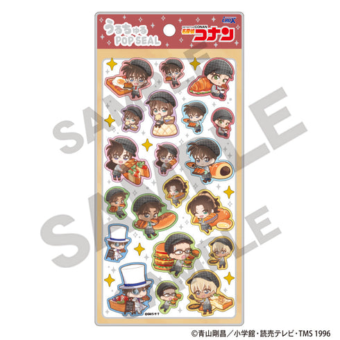 『名探偵コナン』うるちゅるPOP SEAL きゃらペコ ベーカリー