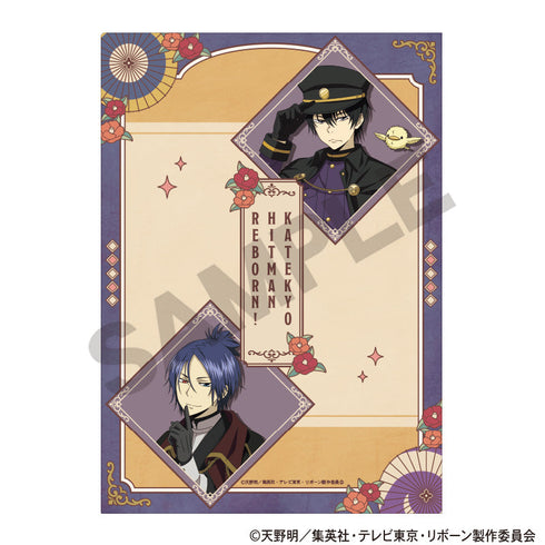 『家庭教師ヒットマンREBORN!』シングルクリアファイル ブルー レトロコーデ