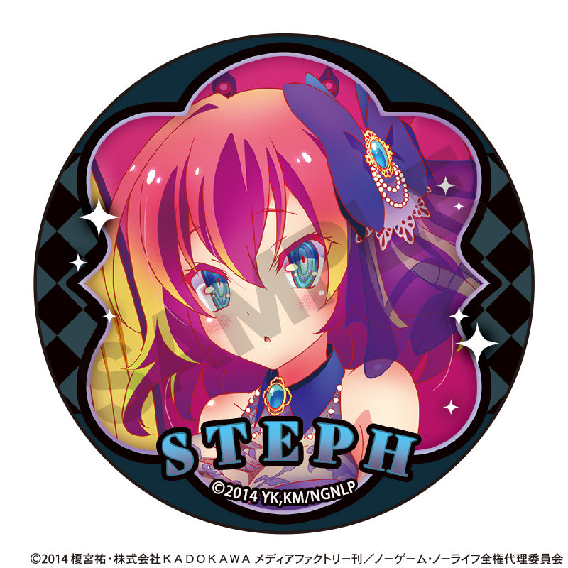 ノーゲーム・ノーライフ』トレーディング缶バッジ 玉座【BOX】 - Anime