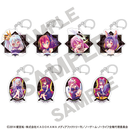 《No Game No Life》收藏級壓克力鑰匙圈 玉座【盒裝】