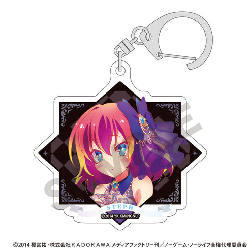 《No Game No Life》收藏級壓克力鑰匙圈 玉座【盒裝】