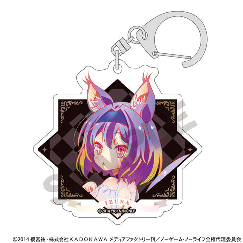 《No Game No Life》收藏級壓克力鑰匙圈 玉座【盒裝】
