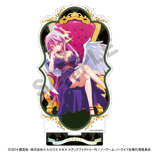 "No Game No Life" Acrylic Stand: Gibril on the Throne