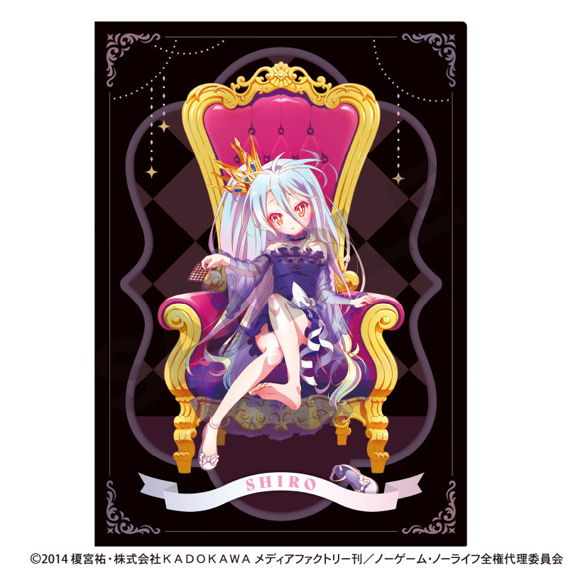 ノーゲーム・ノーライフ』シングルクリアファイル 白 玉座 - Anime