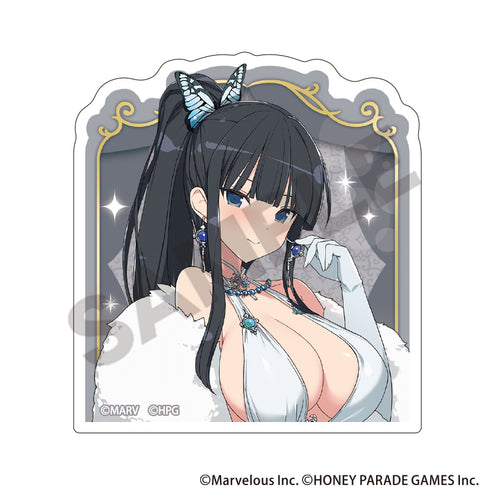 《忍者大师 闪乱神乐 NEW LINK》便签夹 斑鸠 晚礼服