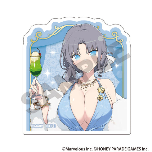 『シノビマスター 閃乱カグラ NEW LINK』スタンドメモクリップ 雪泉 パーティードレス