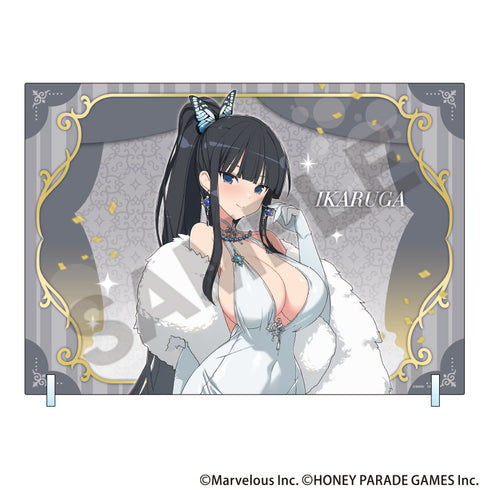 《忍者大师 闪乱神乐 NEW LINK》A4亚克力板 斑鸠 晚礼服