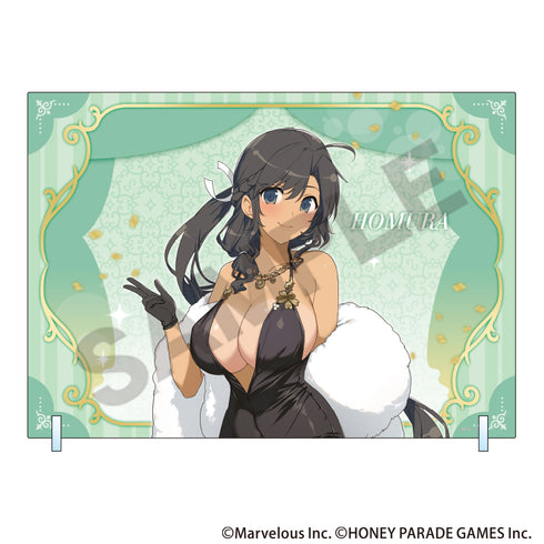 『シノビマスター 閃乱カグラ NEW LINK』A4アクリルパネル 焔 パーティードレス