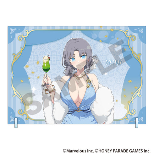 『シノビマスター 閃乱カグラ NEW LINK』A4アクリルパネル 雪泉 パーティードレス