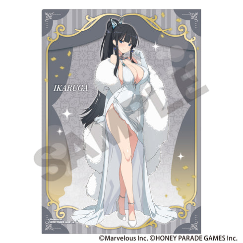 『シノビマスター 閃乱カグラ NEW LINK』シングルクリアファイル 斑鳩 パーティードレス