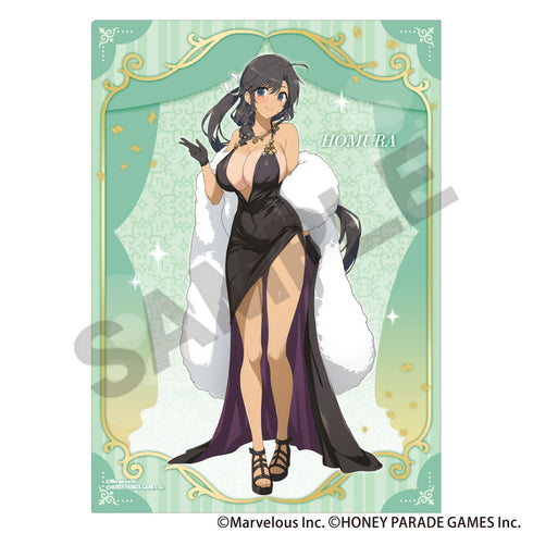 《忍者大师 闪乱神乐 NEW LINK》单张透明文件夹 焔 晚礼服
