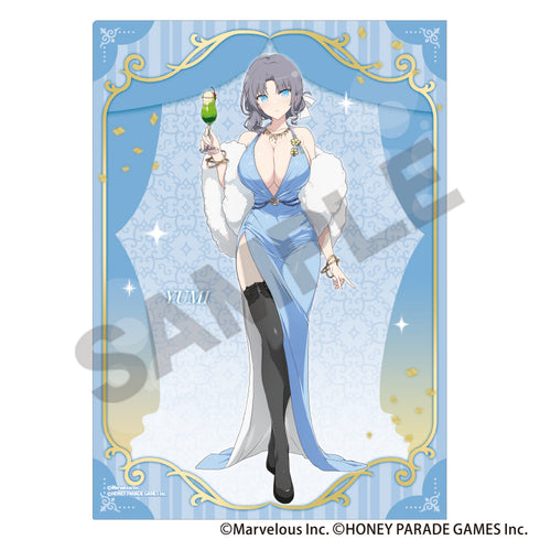 『シノビマスター 閃乱カグラ NEW LINK』シングルクリアファイル 雪泉 パーティードレス