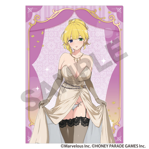 《忍者大師 閃亂神樂 NEW LINK》單片透明文件夾 兩奈 派對禮服
