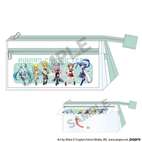 『初音ミク』フラップポケットペンケース ミント