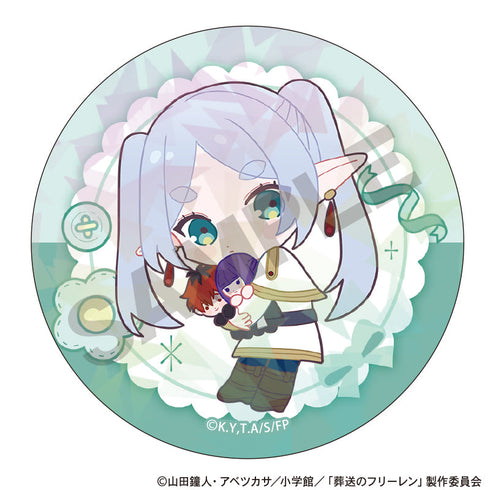 『葬送のフリーレン』トレーディングホログラム缶バッジ ぬいぐるみ抱っこ【BOX】