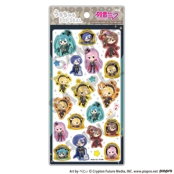 『初音ミク』うるちゅるPOP SEAL ブラックサーカス