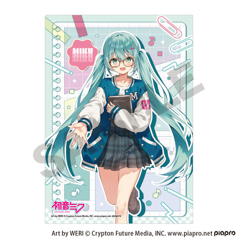 『初音ミク』シングルクリアファイル メガネスタイル