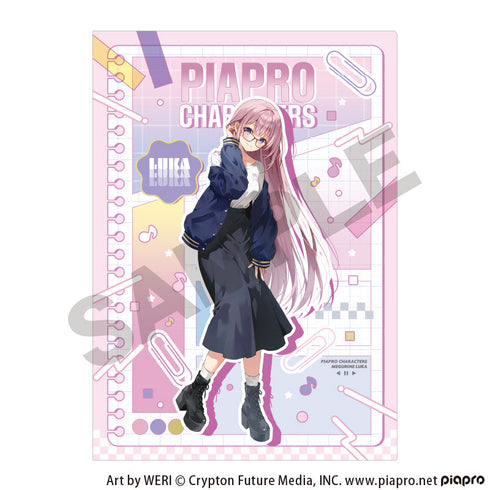 『初音ミク』シングルクリアファイル 巡音ルカ メガネスタイル