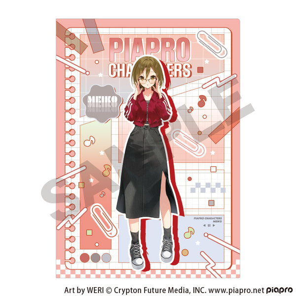 『初音ミク』シングルクリアファイル MEIKO メガネスタイル