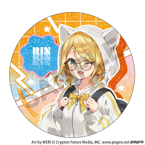 『初音ミク』トレーディングきらホロ☆MIX缶バッジ メガネスタイル【BOX】