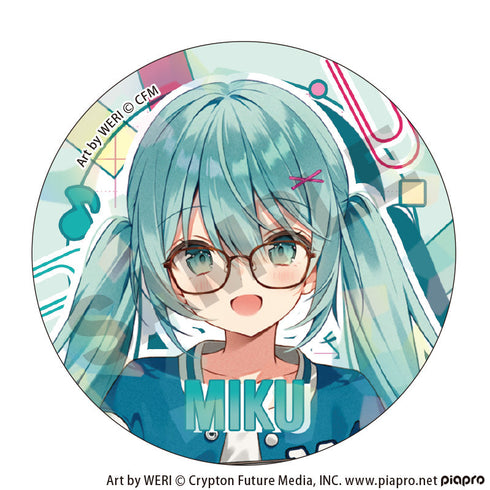 『初音ミク』トレーディングきらホロ☆MIX缶バッジ メガネスタイル【BOX】